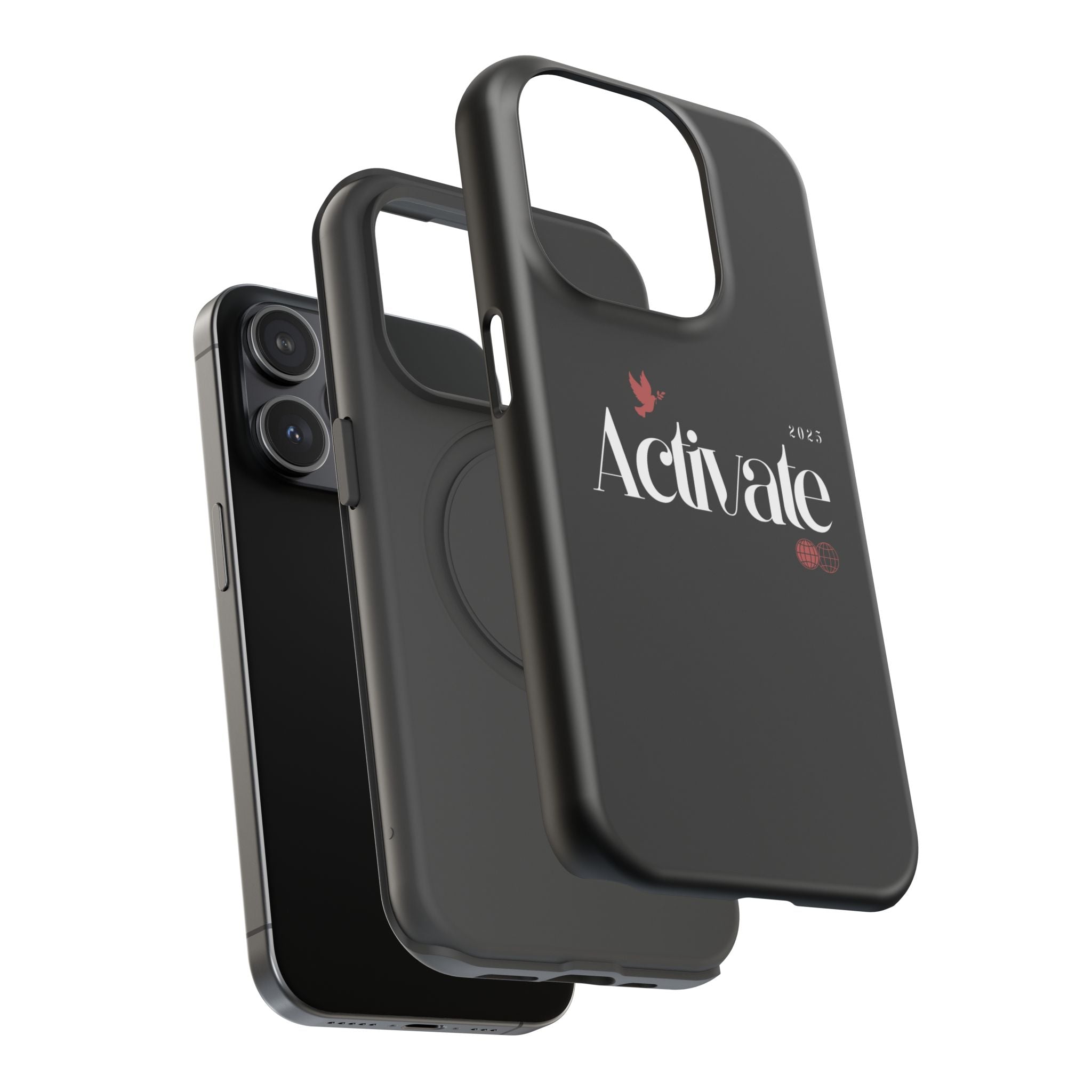 Stylish Impact-Resistant Phone Case - Activate Design, Modern Phone Accessories, Durable Cell Case, Gift for Tech Lovers, Trendy Phone Gear