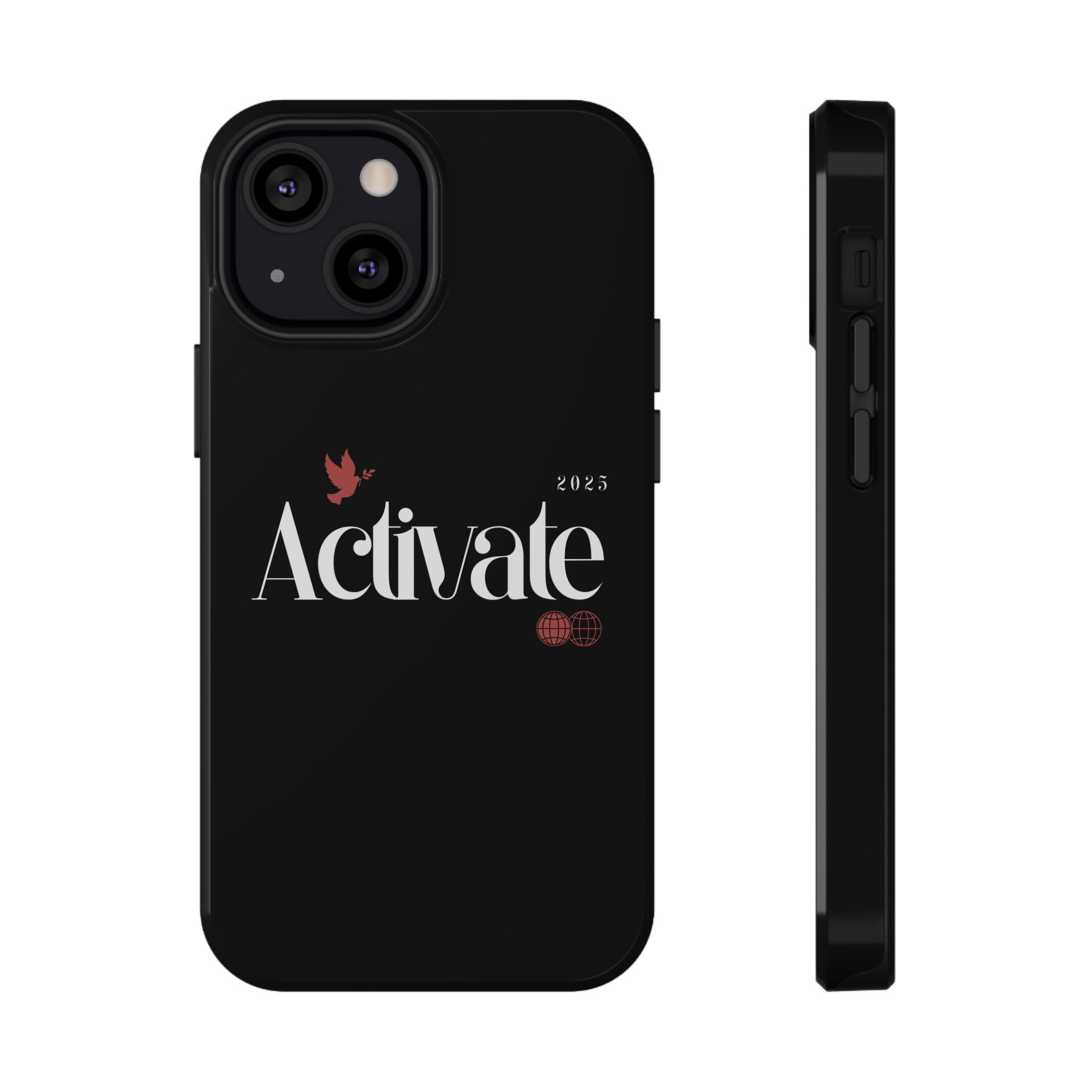 Stylish Impact-Resistant Phone Case - Activate Design, Modern Phone Accessories, Durable Cell Case, Gift for Tech Lovers, Trendy Phone Gear