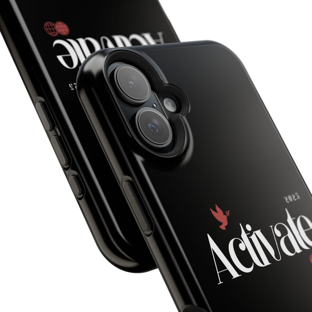 Stylish Impact-Resistant Phone Case - Activate Design, Modern Phone Accessories, Durable Cell Case, Gift for Tech Lovers, Trendy Phone Gear