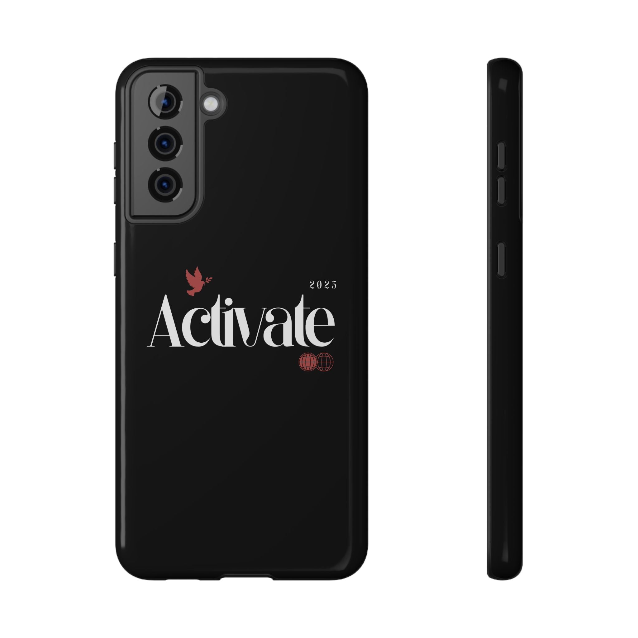 Stylish Impact-Resistant Phone Case - Activate Design, Modern Phone Accessories, Durable Cell Case, Gift for Tech Lovers, Trendy Phone Gear
