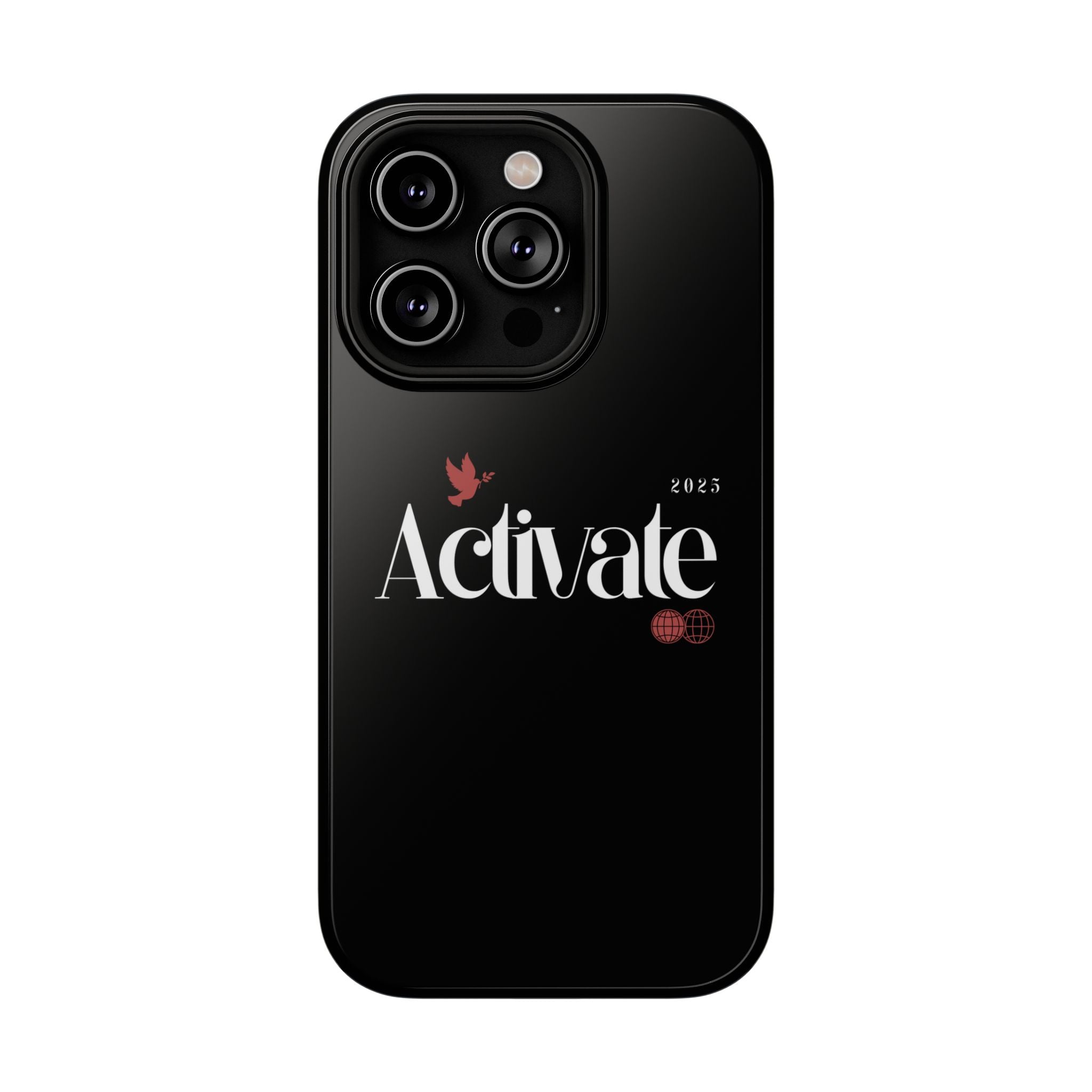 Stylish Impact-Resistant Phone Case - Activate Design, Modern Phone Accessories, Durable Cell Case, Gift for Tech Lovers, Trendy Phone Gear