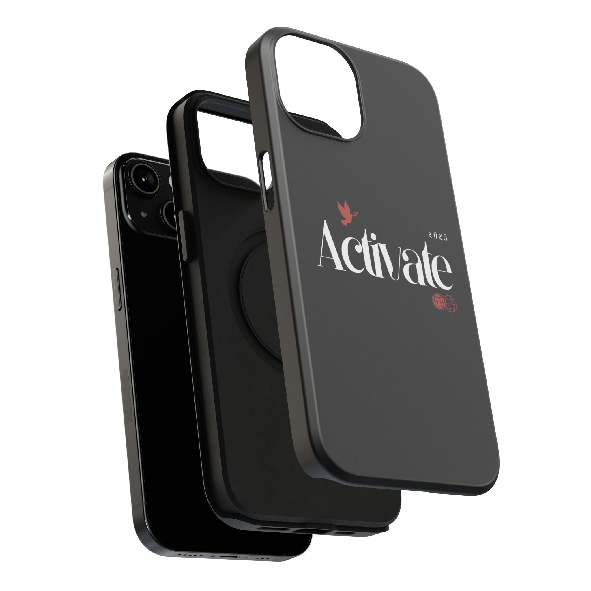 Stylish Impact-Resistant Phone Case - Activate Design, Modern Phone Accessories, Durable Cell Case, Gift for Tech Lovers, Trendy Phone Gear
