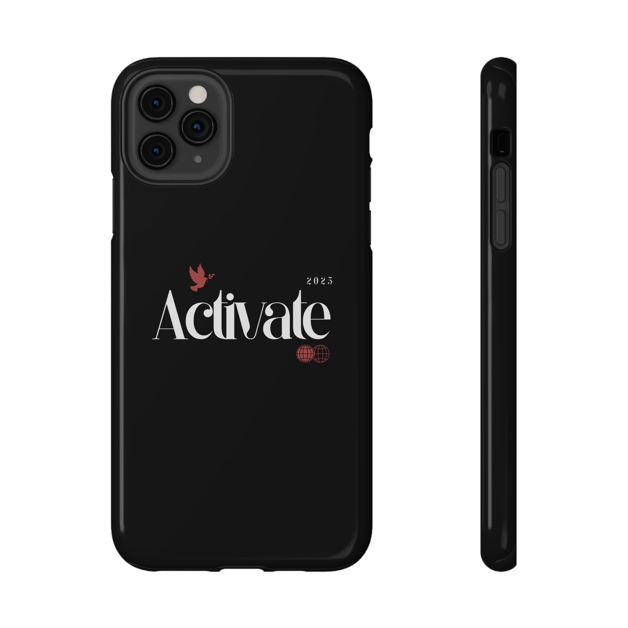Stylish Impact-Resistant Phone Case - Activate Design, Modern Phone Accessories, Durable Cell Case, Gift for Tech Lovers, Trendy Phone Gear