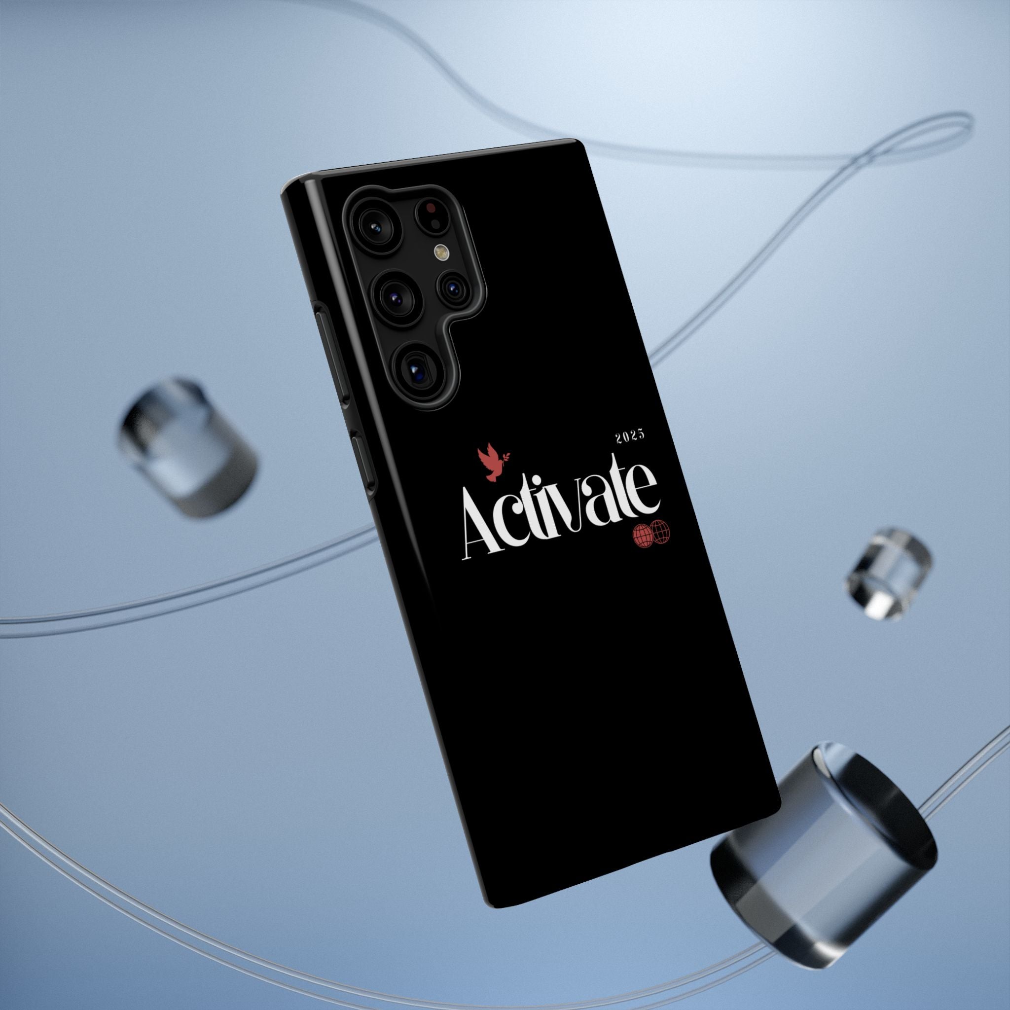 Stylish Impact-Resistant Phone Case - Activate Design, Modern Phone Accessories, Durable Cell Case, Gift for Tech Lovers, Trendy Phone Gear