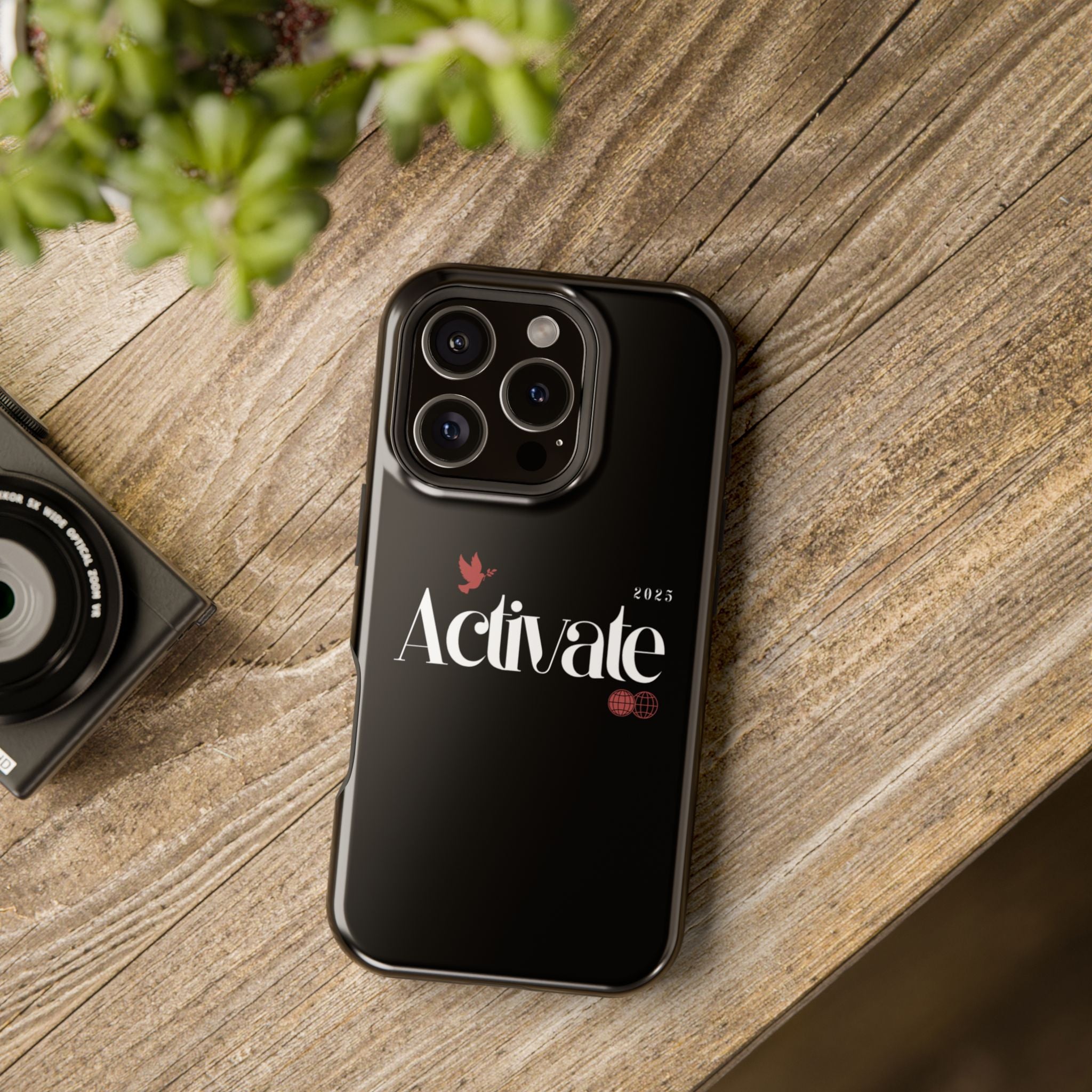 Stylish Impact-Resistant Phone Case - Activate Design, Modern Phone Accessories, Durable Cell Case, Gift for Tech Lovers, Trendy Phone Gear