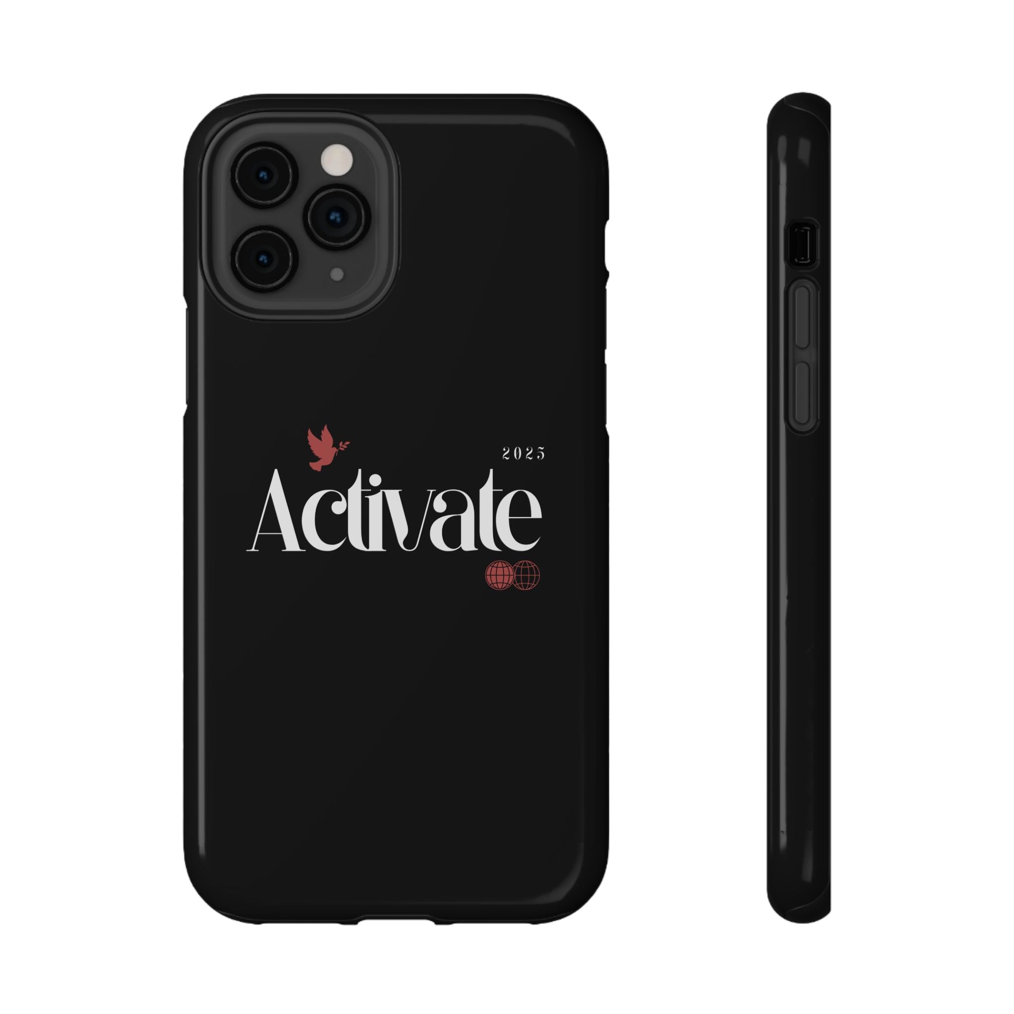 Stylish Impact-Resistant Phone Case - Activate Design, Modern Phone Accessories, Durable Cell Case, Gift for Tech Lovers, Trendy Phone Gear