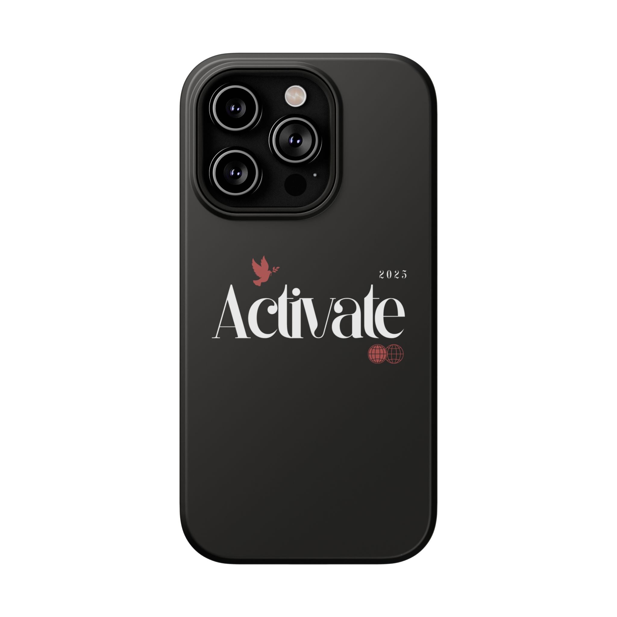 Stylish Impact-Resistant Phone Case - Activate Design, Modern Phone Accessories, Durable Cell Case, Gift for Tech Lovers, Trendy Phone Gear