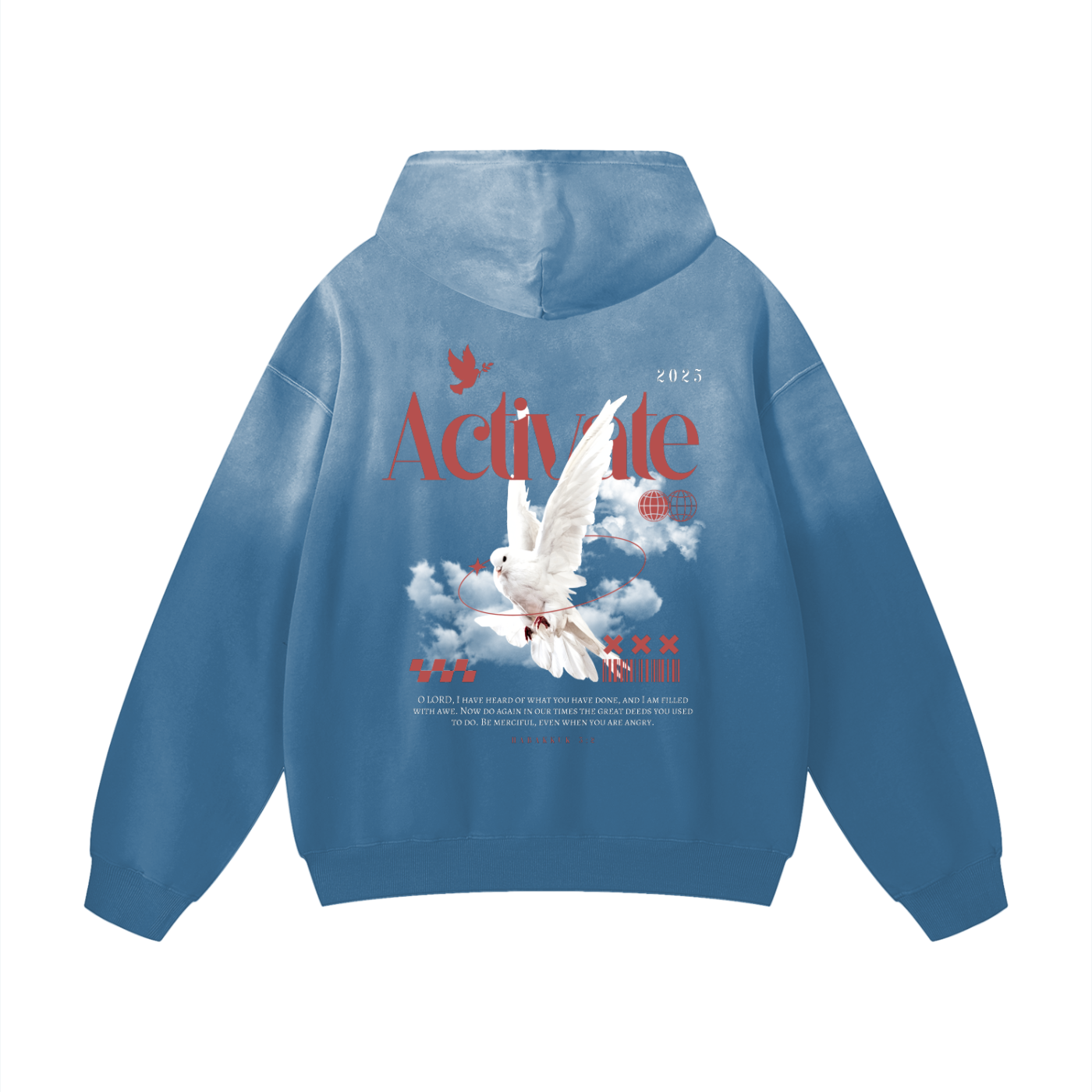 Heavyweight Sunfade Oversized Hoodie