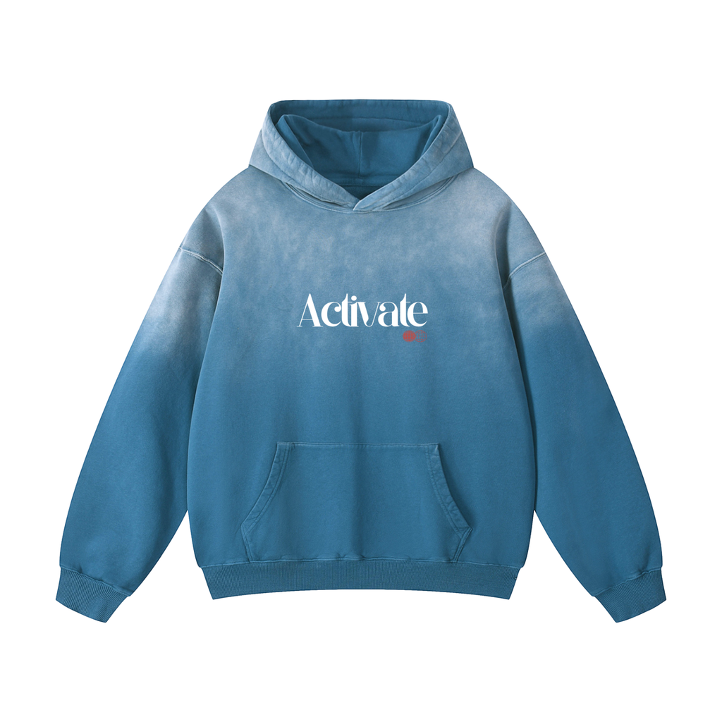 Activate Oversized Hoodie (Jeans Blue, Black, Gray Blue)