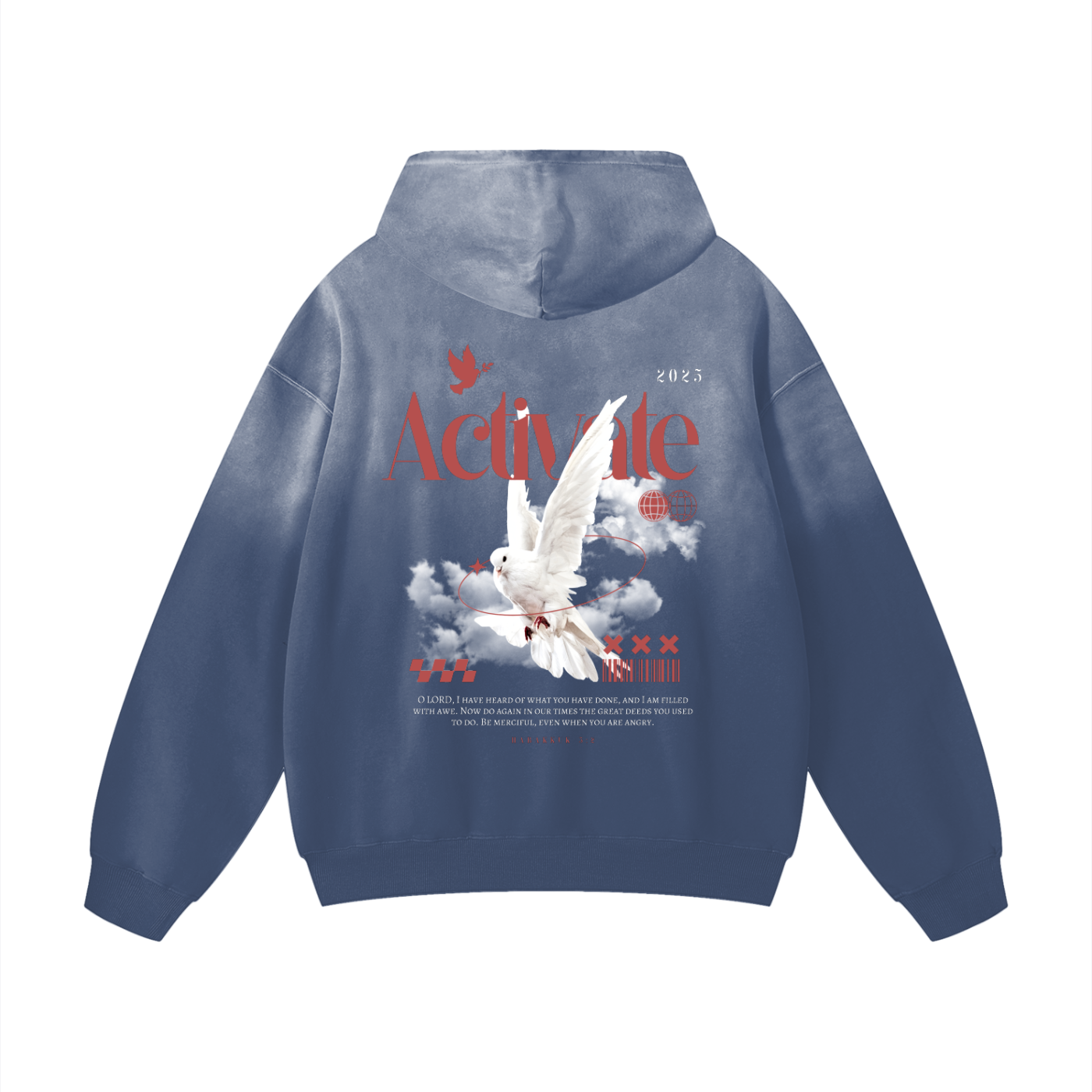 Heavyweight Sunfade Oversized Hoodie