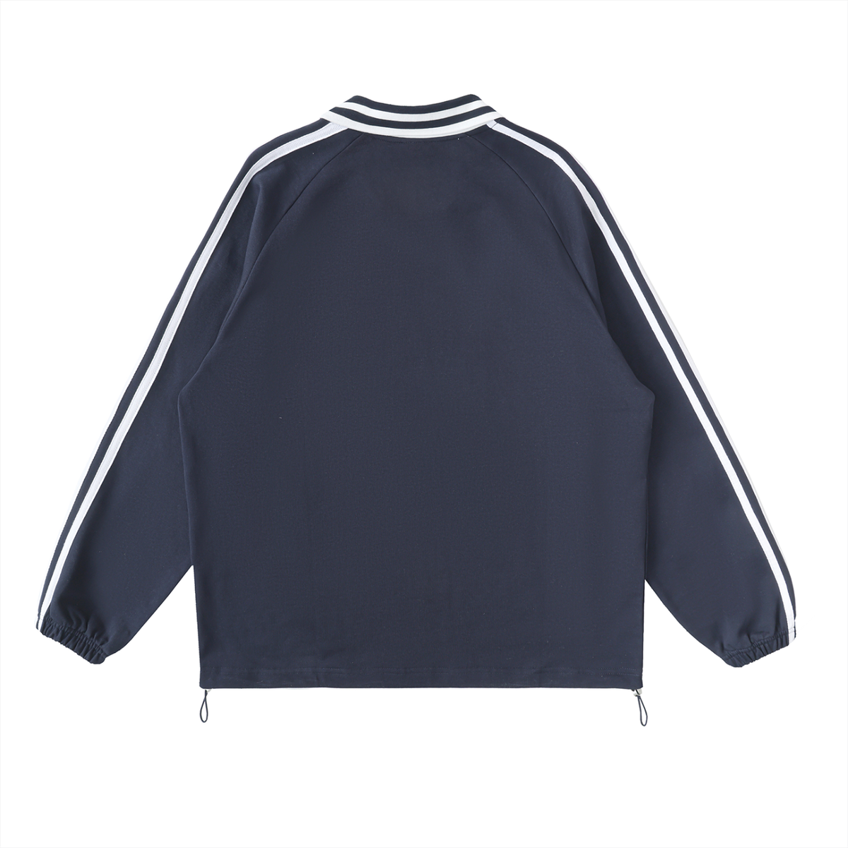 Habakkuk 3 Collared Sweatshirt (Black, Royal Blue)