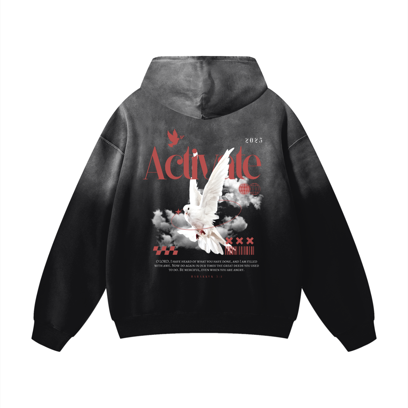 Heavyweight Sunfade Oversized Hoodie